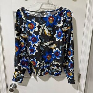 Ann Taylor Floral Blouse